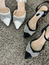 Luxury Style Rhinestone Pointed Toe Stiletto